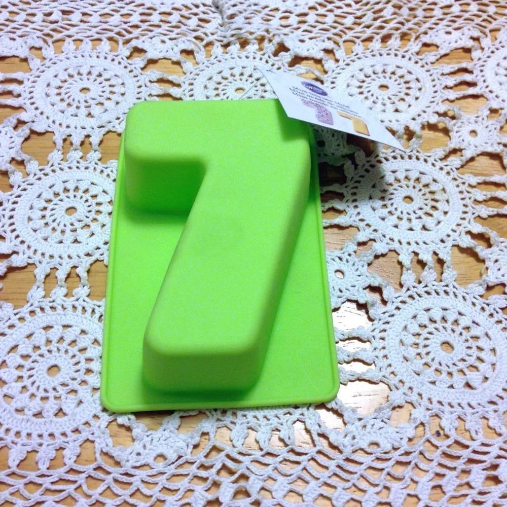 Eight new Wilton Silicone Mold Numbers Bundle
